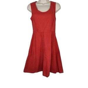 Max Studio Red‎ Midi Dress